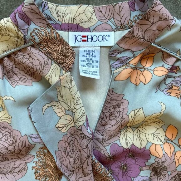 Floral Dress Women Size 4 - Picture 4 of 6